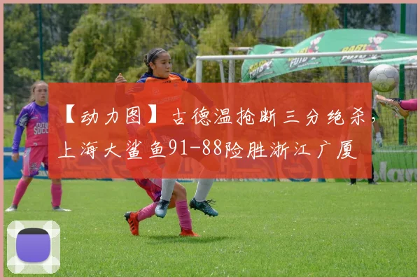 【动力图】古德温抢断三分绝杀，上海大鲨鱼91-88险胜浙江广厦